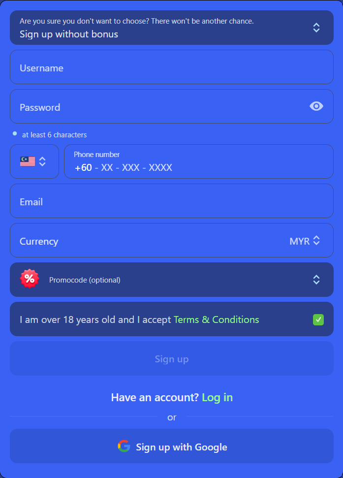 DK88 registration bonus offer